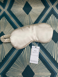 Satin Sleeping Eye Mask - Beige