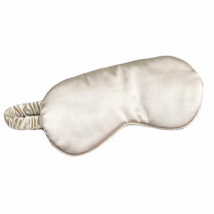 Satin Sleeping Eye Mask - Beige